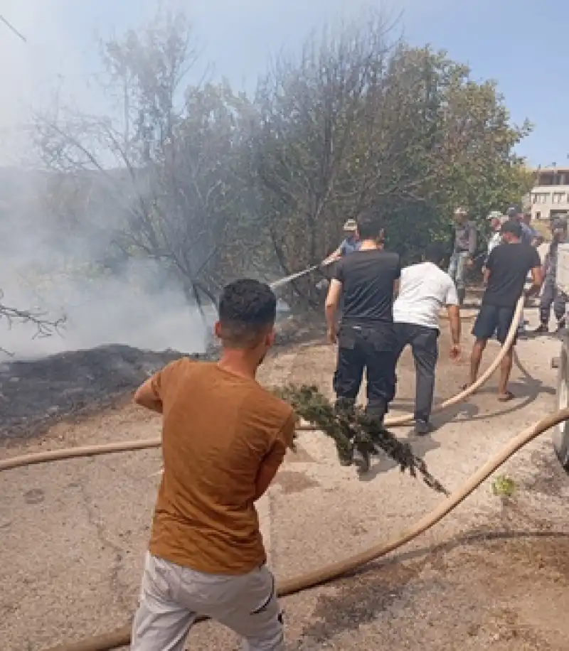 Yayladağı'nda Makilik Alanlarda çıkan Yangınlar Söndürüldü