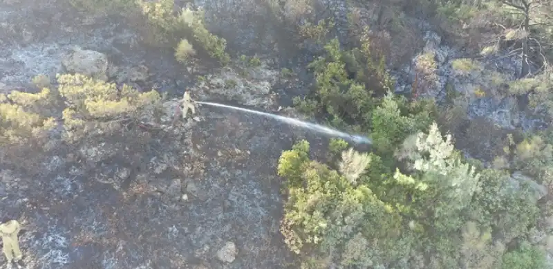 Hatay Yayladağı'ndaki Orman Yangını Kontrol Altına Alındı