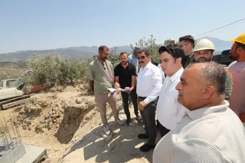 Hatay Samandağ'da Kırsal Afet Konutlarının Yapımı Sürüyor