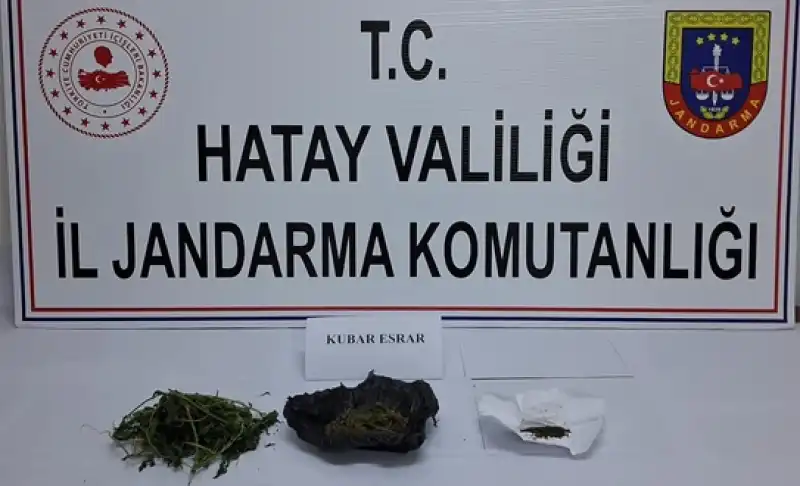 Hatay Dörtyol'da Uyuşturucu Operasyonunda 1 şüpheli Yakalandı