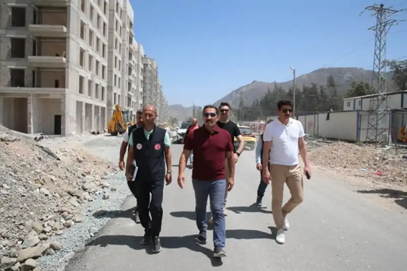 Hatay Valisi Mustafa Masatlı Antakya'daki Kentsel Dönüşüm çalışmalarını Inceledi