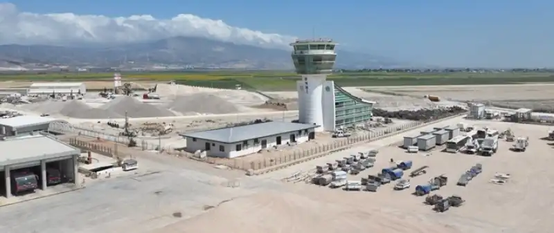 Onarım çalışması Yürütülen Hatay Havalimanı 1 Eylül'de Uçuşlara Açılacak
