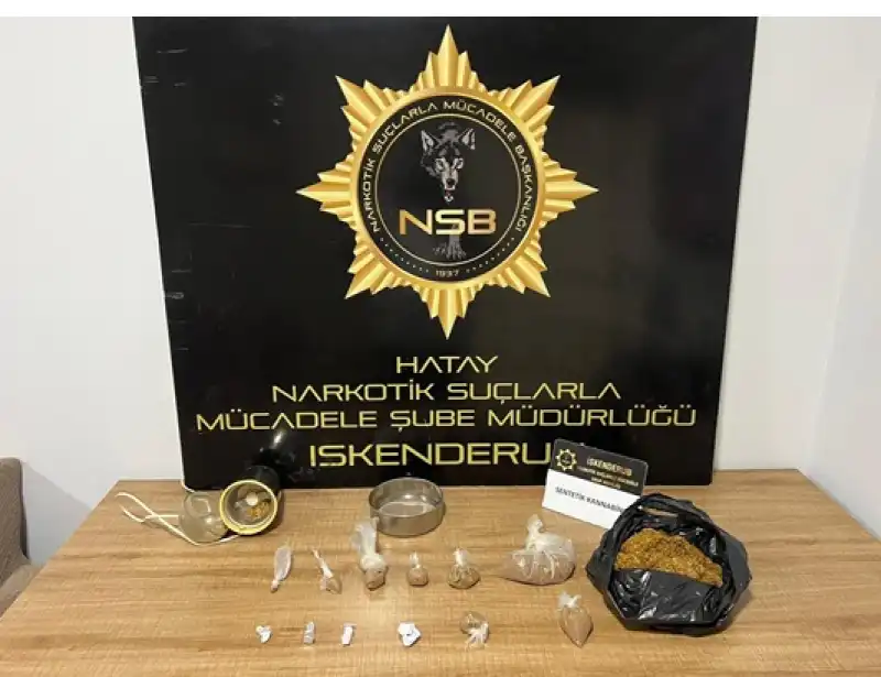 Hatay'da Uyuşturucu Operasyonlarında Yakalanan 24 şüpheliden 19'u Tutuklandı