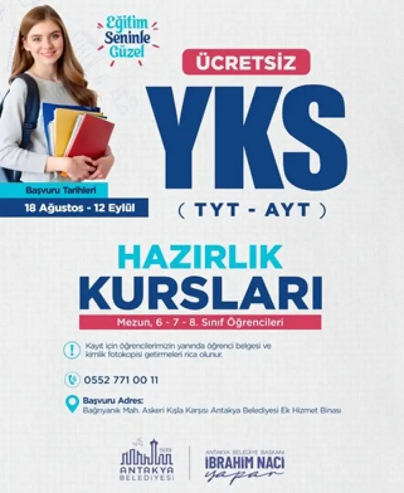 YKS (TYT-AYT) Hazırlık Kurs Başvuruları Başladı