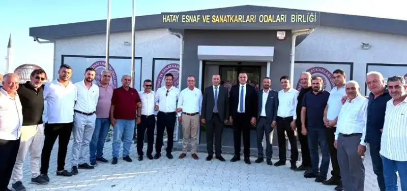 Özel Halk Otobüsleri Birliği’nden HESOB’a Ziyaret