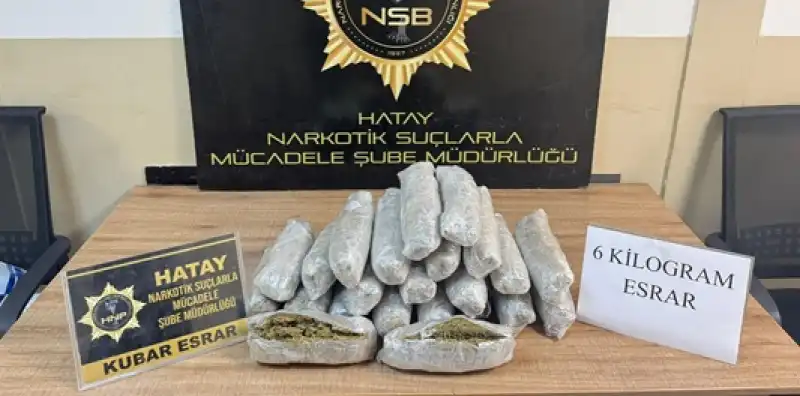 Hatay Reyhanlı'da Uyuşturucu Operasyonunda Yakalanan 2 Zanlı Tutuklandı