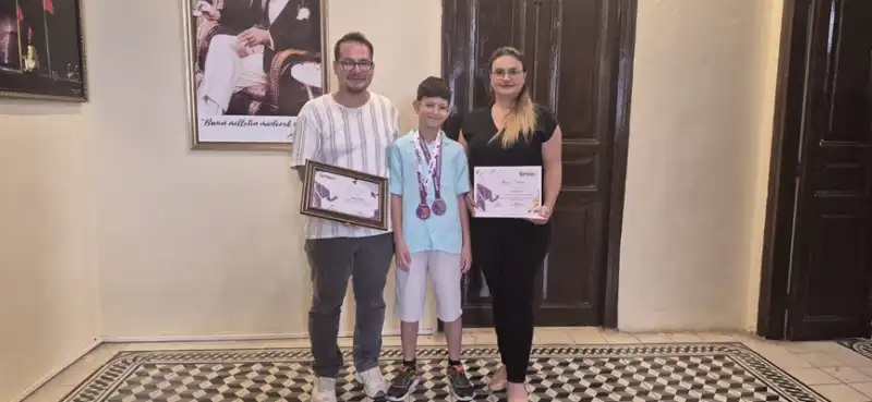 Tayland’da Dünya üçüncüsü Olan Ümit Keçik’ten İGC’ye Ziyaret