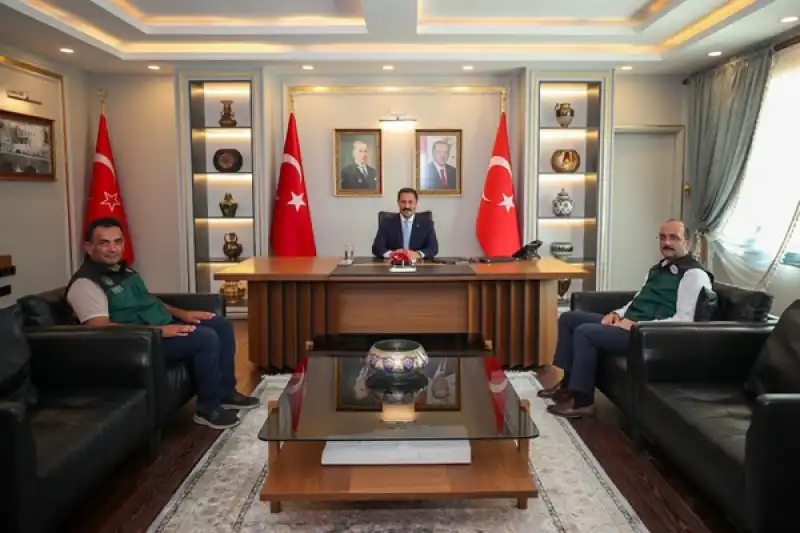 DSİ Genel Müdürü Mehmet Akif Balta Asi Nehri'nde Yürütülen çalışmaları Inceledi 