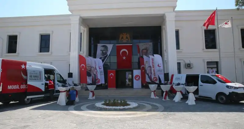 Hatay'da Sınır Güvenliği Için 7 Dron Ve 2 Mobil Göç Aracı Hizmete Girdi