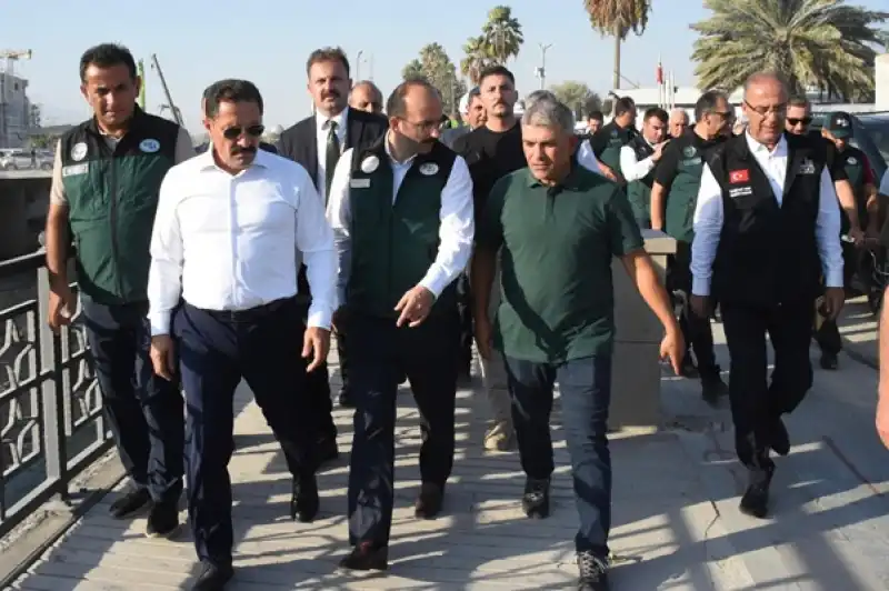Başkan Yapar, Asi Nehri’ndeki çalışmaları Inceledi