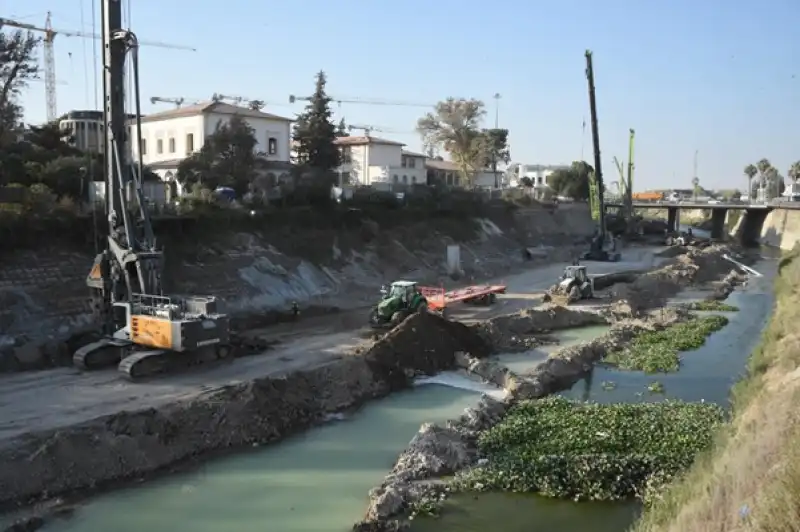 Başkan Yapar, Asi Nehri’ndeki çalışmaları Inceledi