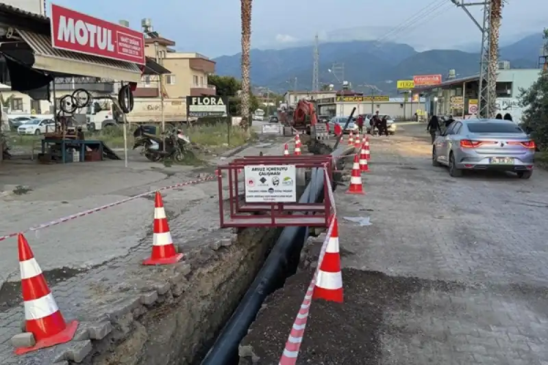 Arsuz’da Dev Projenin 110 Km’si Tamamlandı