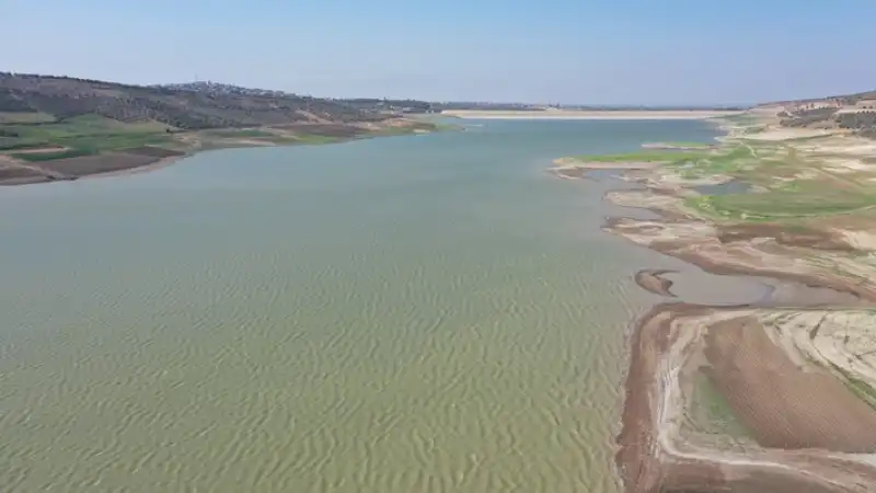 Hatay'da Tarımsal Sulamada Kullanılan Yarseli Barajı'nda Doluluk Oranı Yüzde 12,7'ye Düştü