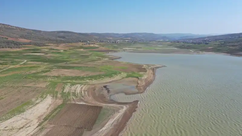 Hatay'da Tarımsal Sulamada Kullanılan Yarseli Barajı'nda Doluluk Oranı Yüzde 12,7'ye Düştü