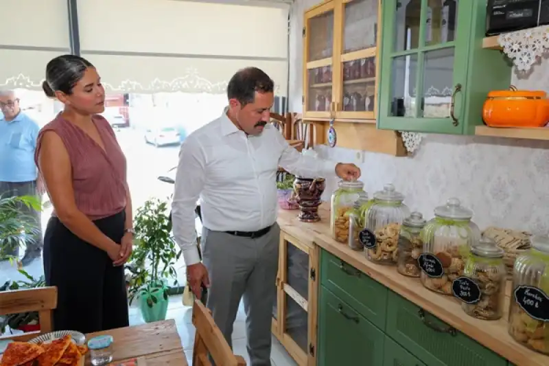 Hatay Valisi Mustafa Masatlı'dan Üzümdalı Kadın Kooperatifine Ziyaret