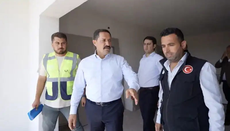 Hatay Hassa'da 622 Afet Konutunun Yapımı Devam Ediyor