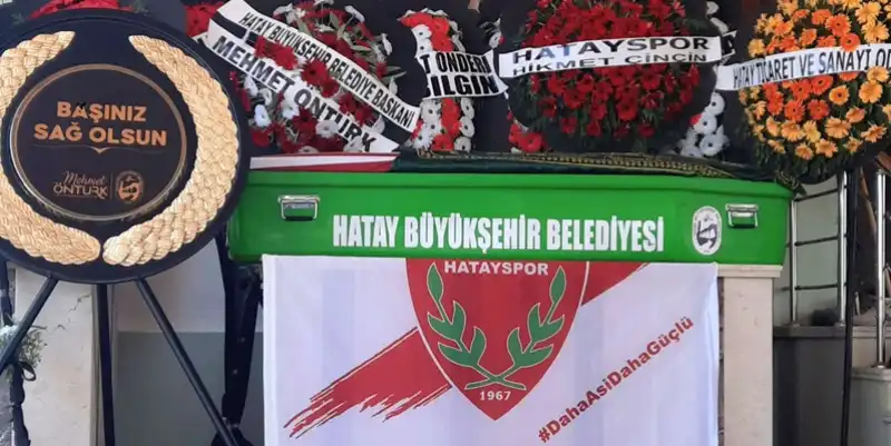 Binlerce Hataylı Efsane Başkan Mehmet Şaşmazı Uğurladı
