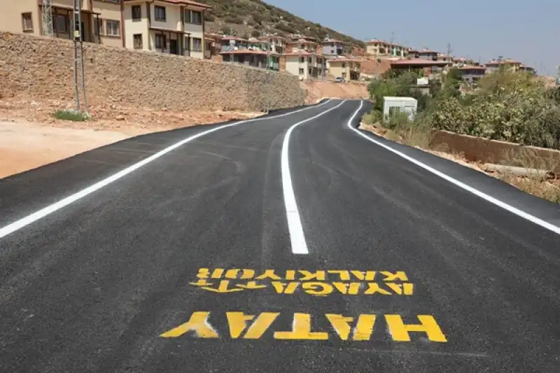 Alan Yaylası Yolunda çalışmalar Tamamlandı