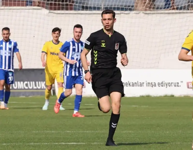 Hataylı Hakem Berat Buğra Çelik 1. Lig Maçında Görevlendirildi