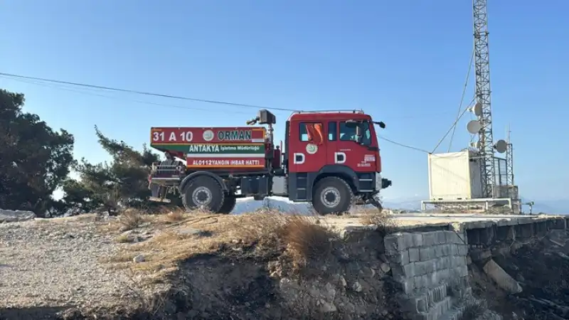 Hatay ‘Antakya Habib-i Neccar  Dağında çıkan Orman Yangını Kontrol Altına Alındı