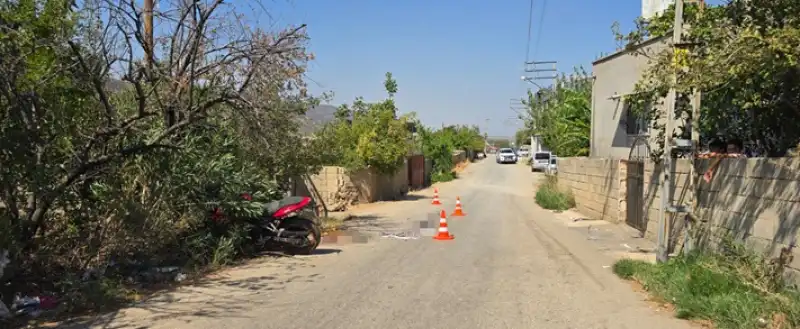 Hatay'da Devrilen Motosikletteki 1 Kişi öldü, 1 Kişi Yaralandı