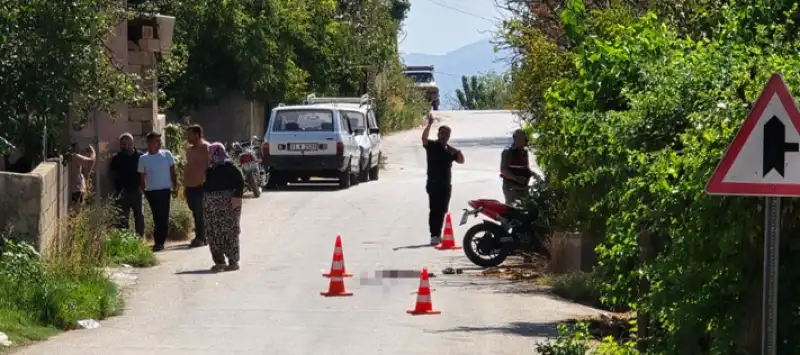 Hatay'da Devrilen Motosikletteki 1 Kişi öldü, 1 Kişi Yaralandı