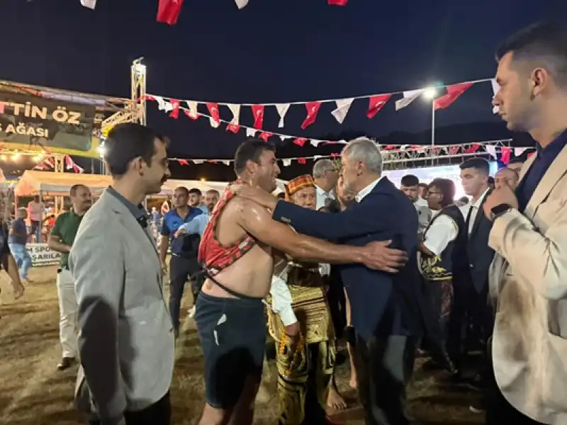 14. Belen Yayla Şenlikleri Ve Aba Güreşleri'nde Başpehlivanlığı Ali Böncüoğlu Kazandı