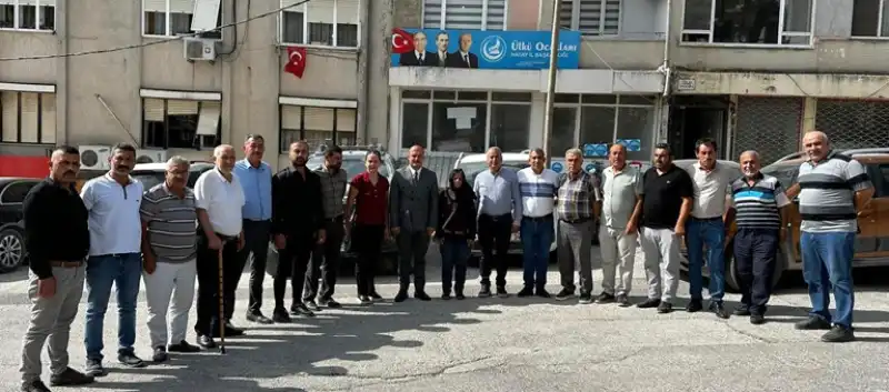 Muhtarlardan Hatay Ülkü Ocağına Ziyaret