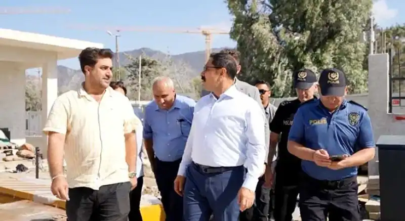 Hatay Valisi Mustafa Masatlı Inşası Süren Emniyet Binasını Inceledi