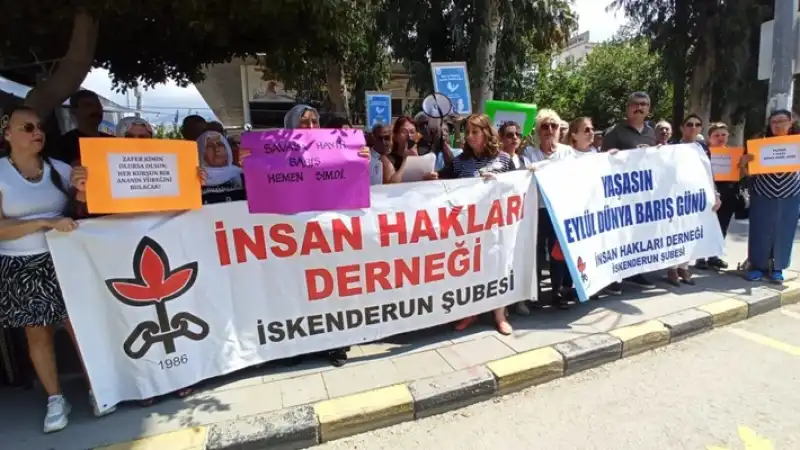 İHD’den 1 Eylül Barış Günü Mesajı