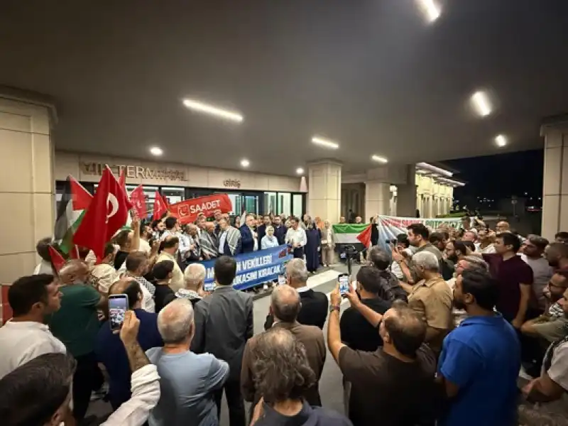 Necmettin Çalışkan Gazze İçin Yola Çıktı