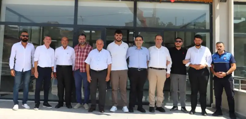 Altınözü İlçe Sağlık Müdürü Dt. Mustafa Arslan’a Hayırlı Olsun Ziyareti