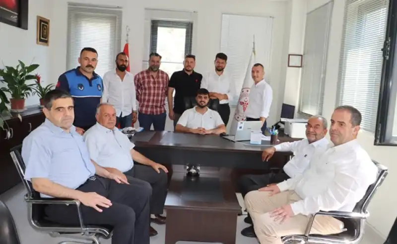 Altınözü İlçe Sağlık Müdürü Dt. Mustafa Arslan’a Hayırlı Olsun Ziyareti