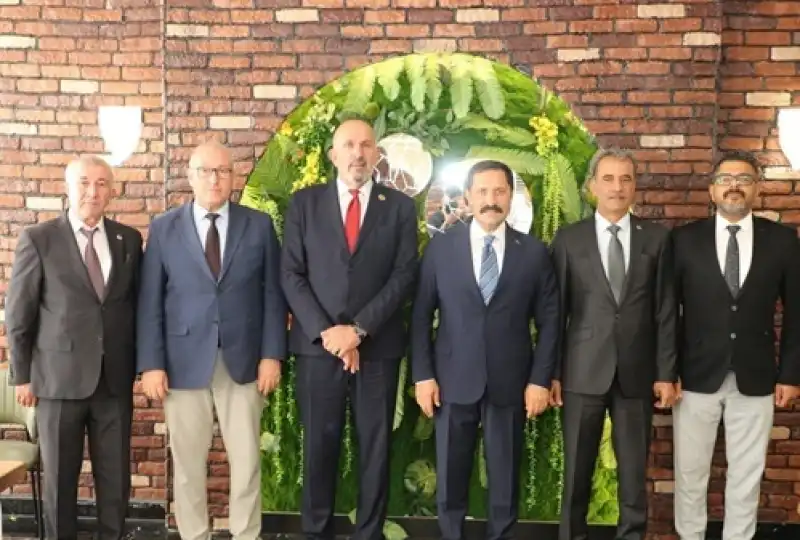 Türkiye Muhtarlar Konfederasyonu Başkanı Delibalta'dan Hatay Valisi Masatlı'ya Ziyaret