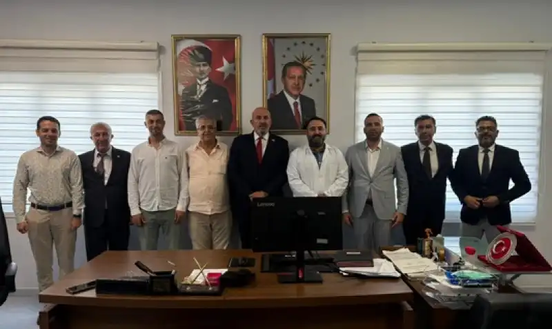 Türkiye Muhtarlar Konfederasyonu Başkanı Delibalta'dan Defne Devlet Hastanesine Ziyaret