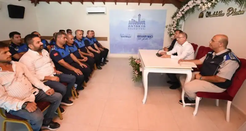 Başkan Yapar, Zabıta Personelleriyle Bir Araya Geldi
