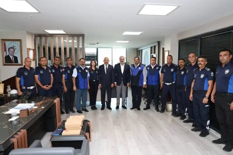 Başkan Öntürk, HBB Zabıtasını Ağırladı