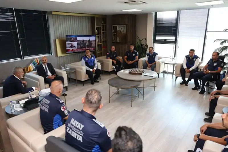 Başkan Öntürk, HBB Zabıtasını Ağırladı