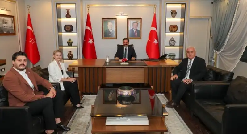 Adnan Gülistan’dan Vali Masatlı’ya Nezaket Ve Minnet Ziyareti