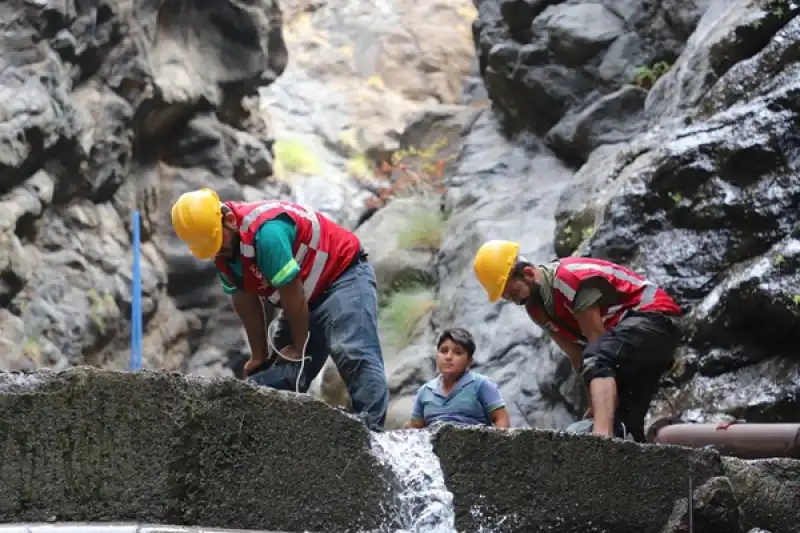 Arsuz Tülek Ve Konacık’ta Su Hatları Onarılıyor