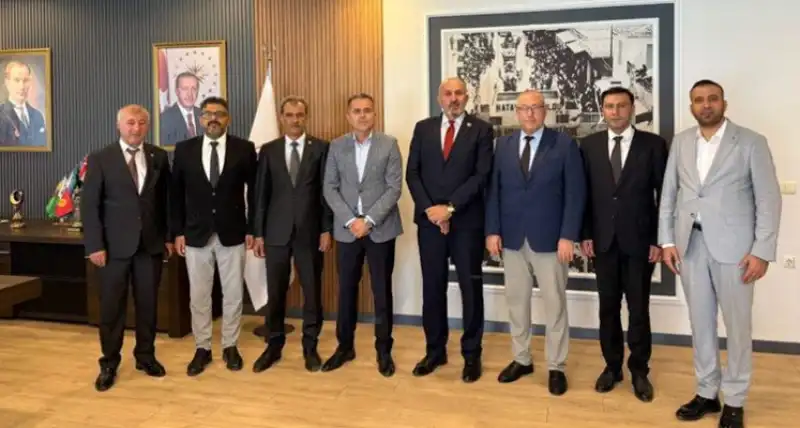 Kaymakam Akdaş’a Nezaket Ziyareti