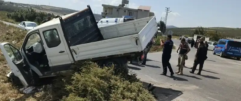 Antakya’da Trafik Kazası: 1 Yaralı