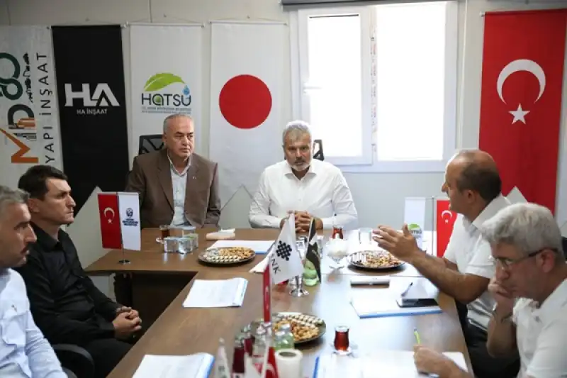 Başkan Öntürk, çevre Dostu Tesisin Inşaatını Gezdi