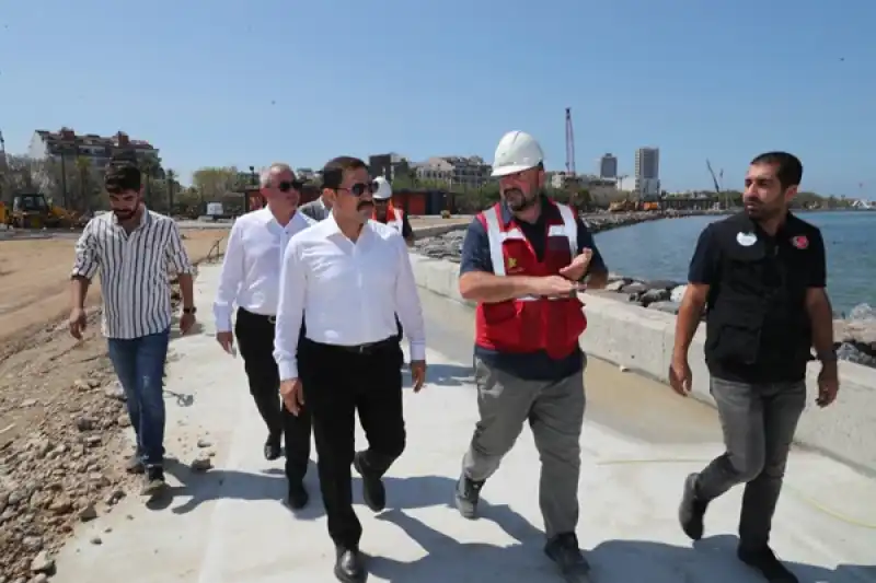 Hatay Valisi Masatlı, İskenderun Sahilindeki Düzenleme Ve Yenileme çalışmalarını Inceledi