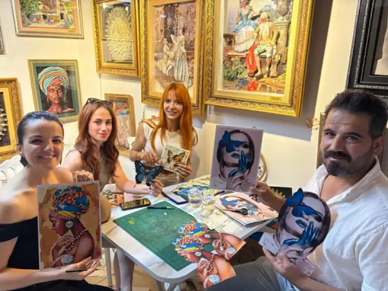 Rölyef Sanatçısı Nadya Zateri’den Progen Tohum Çalışanlarına Workshop