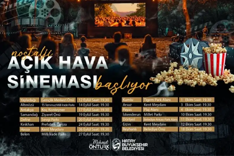 HBB’den Açık Hava Sineması