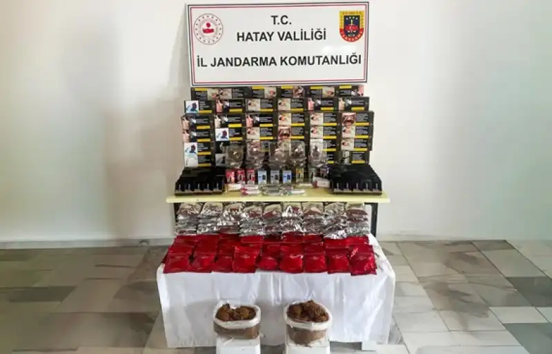 Hatay Jandarmasından Kaçak Tütün Operasyonu
