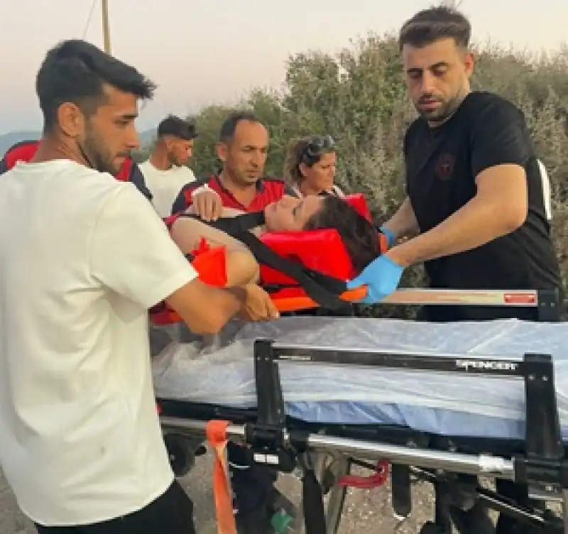 Hatay'da Titus Tüneli'nde Düşen Kadın Yaralandı