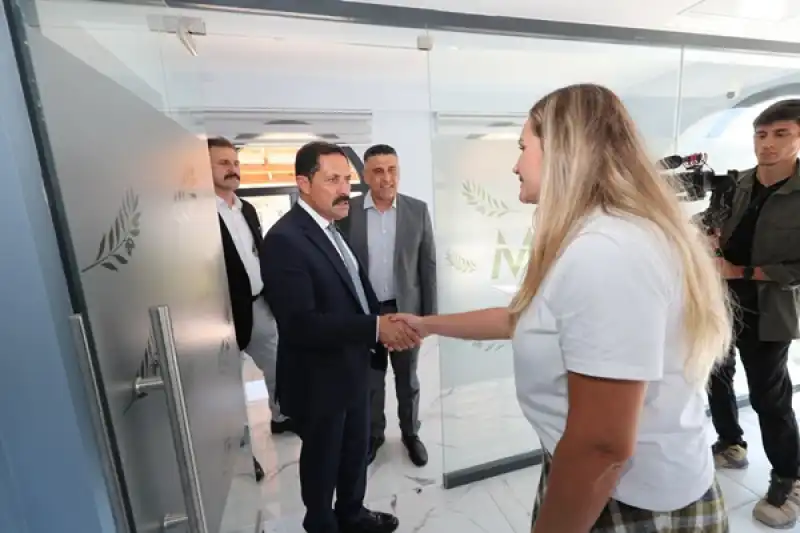 Hatay Valisi Masatlı, Hizmete Giren Zeytincilik Araştırma Enstitüsünü Inceledi
