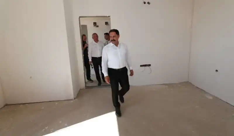 Hatay Belen'de Kırsal Deprem Konutlarının Yapımı Sürüyor